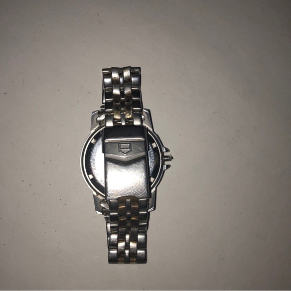 TAG Heuer Pro 1500 955.7136G Men Quartz Watch JAPAN SS Damaged 4 Parts/repair - Picture 4 of 8